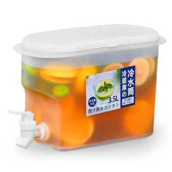 邦格尼冰箱冷水壶带水龙头凉水壶3.5L