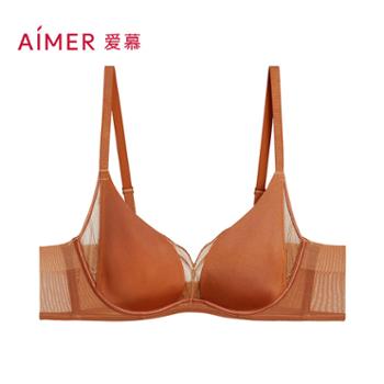 爱慕 爱慕梦远星河内衣女垫大胸显小简约文胸AM13A041 24秋冬软钢圈薄衬