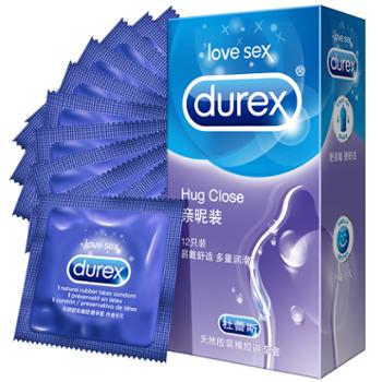 杜蕾斯Durex 亲昵12片 避孕套