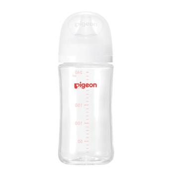 贝亲自然实感第三代宽口径玻璃奶瓶80ml-240ml