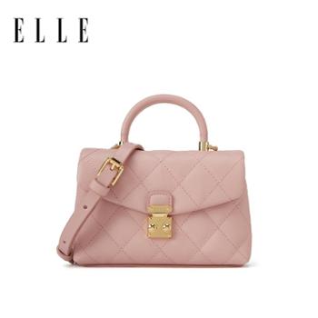 ELLE 菱格手提信封包 大容量通勤百搭腋下包24736