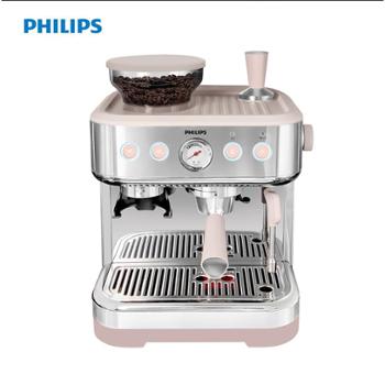 飞利浦（PHILIPS） 家用意式胶囊半自动萃取奶泡研磨一体咖啡机 PSA2218/50