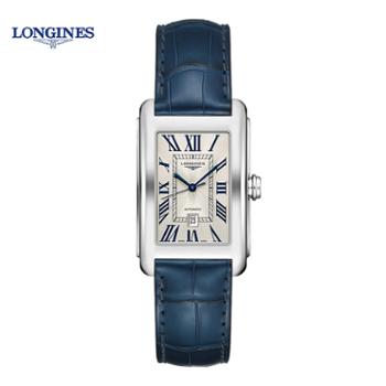 浪琴Longines 黛绰维纳系列机械手表男士腕表L5.757.4.71.9/L5.767.4.71.9