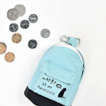斯普维加 创意零钱包 书包零钱包 学生韩版可爱零钱包
