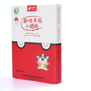 小巴 趣味手指小腊肠 200克*2盒