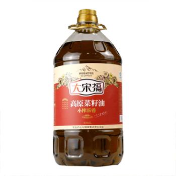 大宋福 小榨浓香菜籽油 5L/桶 物理压榨 非转基因