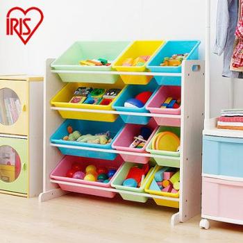 爱丽思IRIS 多功能彩色儿童玩具收纳储物架置物架