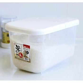 爱丽思IRIS 无毒环保树脂厨房防虫防潮5kg米桶（一组含两个）米缸储米箱 PRS-5