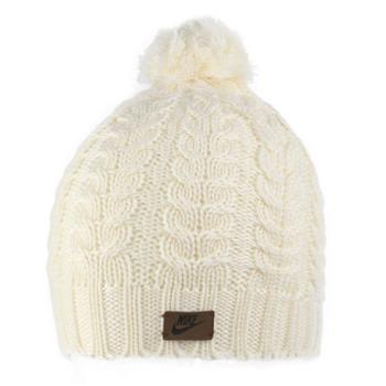 NIKE耐克 女子保暖针织毛线帽休闲帽子 CI3650-110