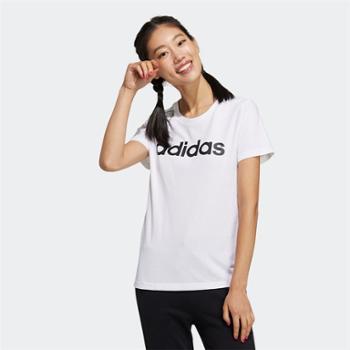 阿迪达斯adidas 女子运动休闲短袖T恤 GP7139