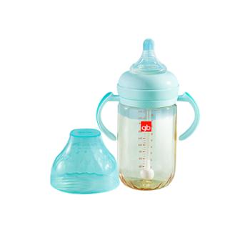 gb好孩子奶瓶新生婴儿铂金ppsu宝宝一岁2岁以上喝奶吸管杯防胀气