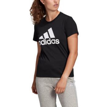 阿迪达斯 adidas 女装运动短袖T恤 GL0722