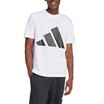 阿迪达斯 adidas 男子时尚大LOGO运动休闲短袖T恤 JE8943