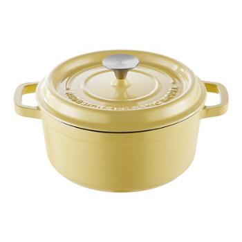 炊大皇 珐琅铸铁汤锅 家用炖锅砂锅22CM/24cm 2.8L/3.8L