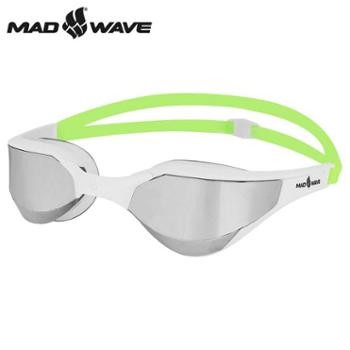 迈俄威MADWAVE泳镜M91810 镀银/透明