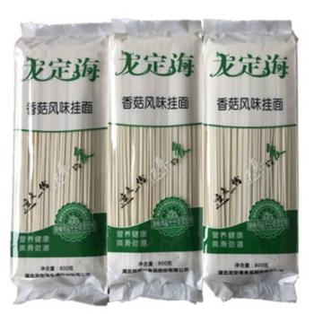 龙定海 香菇风味挂面 800g/袋*3