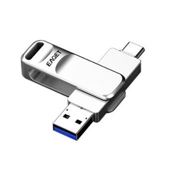 忆捷 U盘Type-C USB3.0双接口手机电脑两用 CF20