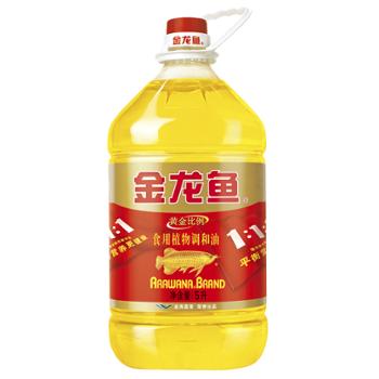 金龙鱼 黄金比例 食用调和油 5L