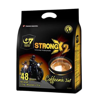 G7 X2三合一特浓速溶咖啡48包装 1200g（25g*48包）