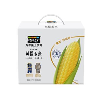 北纬47° 黄糯鲜玉米 200g*10/盒