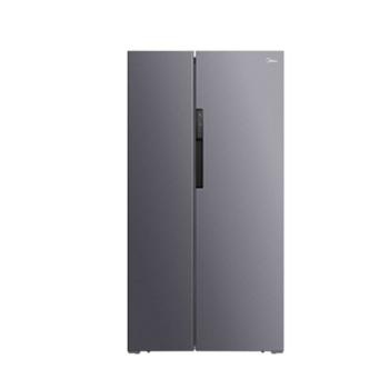 美的607升超变频一级能效双开节能无霜净味超薄可嵌入电冰箱BCD-607WKPZM(E)