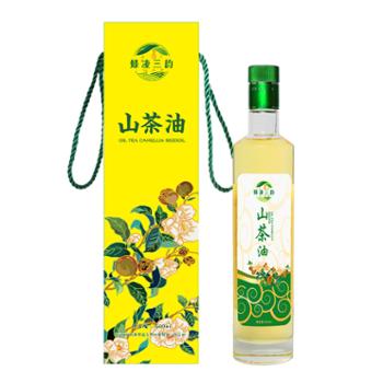 蜂凌三韵 低温压榨一级山茶油 500ml