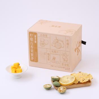 玺丰收 柠檬百香果蜜茶 125g/盒