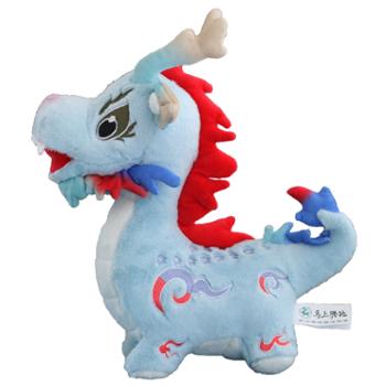 康之宝马上腾龙毛绒收藏礼盒30cm