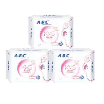 ABC 卫生巾棉柔亲肤夜用夜用 280mm3包24片