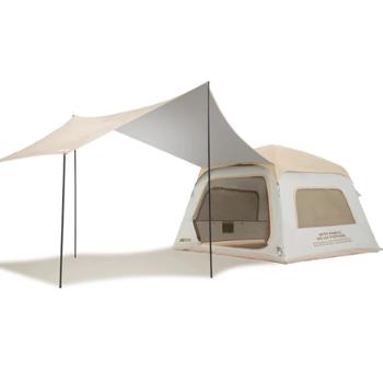 探险者充气帐篷露营全套户外野营便携式一室一厅小屋