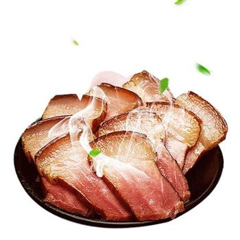 绿利缘 镇巴特产 镇巴腊肉 五花肉 农家 烟熏制 真空袋装 500g