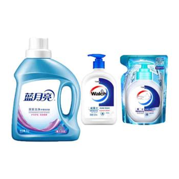 本来工坊 50-清洁日用组合（洗衣液1kg+洗手液525ml*2）