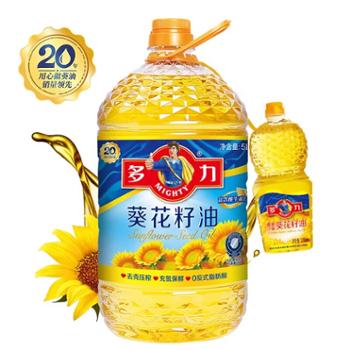 多力 葵花籽油 5L+238ml