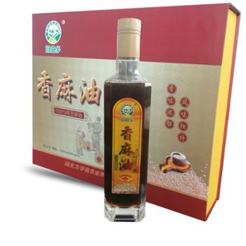 枣缘红 阳新县 自由乡香麻油 500ml*4