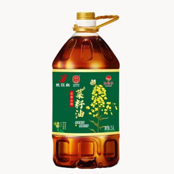 犹江红 浓香小榨菜籽油 5L