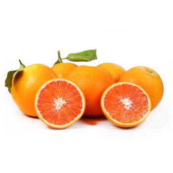 鑫鲜聚 中华红血橙 整箱5/9斤(果径65-70mm) 红肉脐橙
