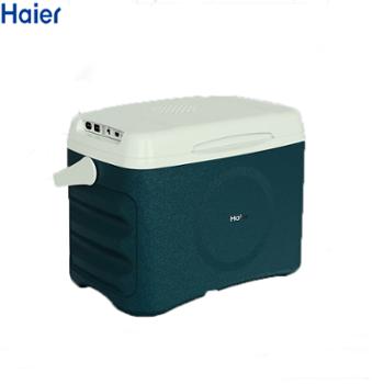 海尔/Haier 多功能电子冷暖箱车家两用便携式户外冷藏盒保鲜加热22L HJU0-X505M00