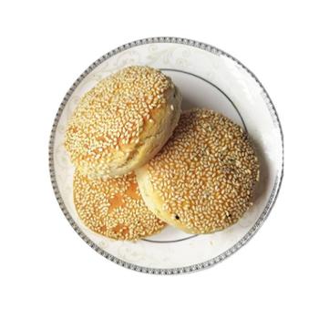 虎头山老乡亲 长阳土家族特产手工芝麻饼 300G/盒 12个