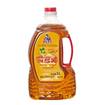 土家爱 大豆油 2L/瓶