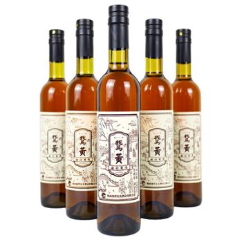 谢村桥 鹅黄谢村黄酒半甜型糯米黄酒 500ml*6瓶/箱