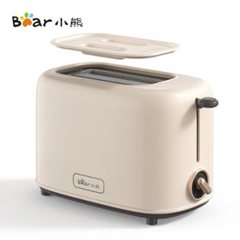 小熊/Bear 多士炉烤面包机 6档烘烤带防尘盖家用早餐多功能轻食机DSL-C02K8