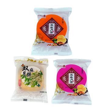 AKHUAQI 花旗双麻月饼 60g*6包 安康味道