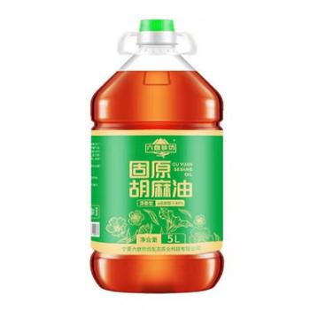 六盘珍坊 固原胡麻油纯正型 5L/桶