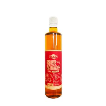 六盘珍坊 固原胡麻油白领体验装 750ml/瓶