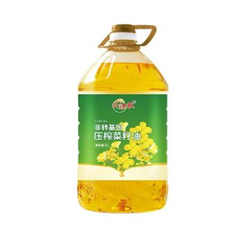 一江秋 压榨菜籽油 5L