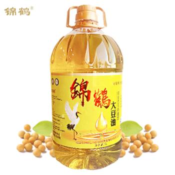 锦鹤 东北非转基因一级大豆油 5L/桶