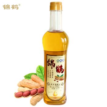 锦鹤 东北特香压榨 一级花生油 900ml