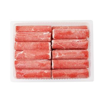 科尔沁 原切上脑牛肉卷涮火锅食材 250g*5袋