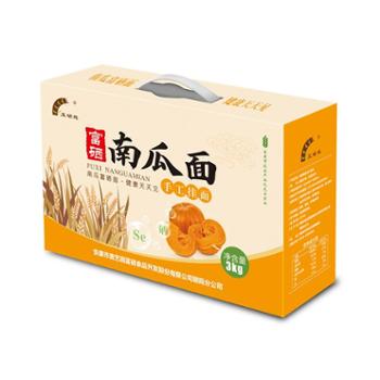 麦艺园 富硒南瓜面 手工挂面 3kg