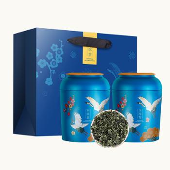 瓯叶绿茶 安康明前碧螺春工艺春茶 250gx2罐
